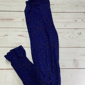 LuLaRoe OS Print Leggings New!  Never worn! NWT!